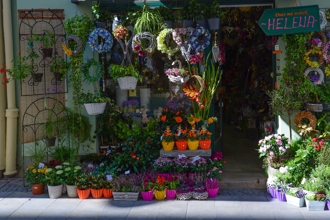 fachada da floricultura